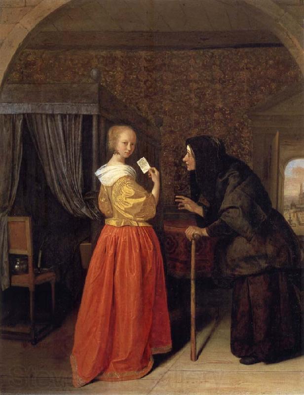 Jan Steen Bathsheba Receiving David-s Letter